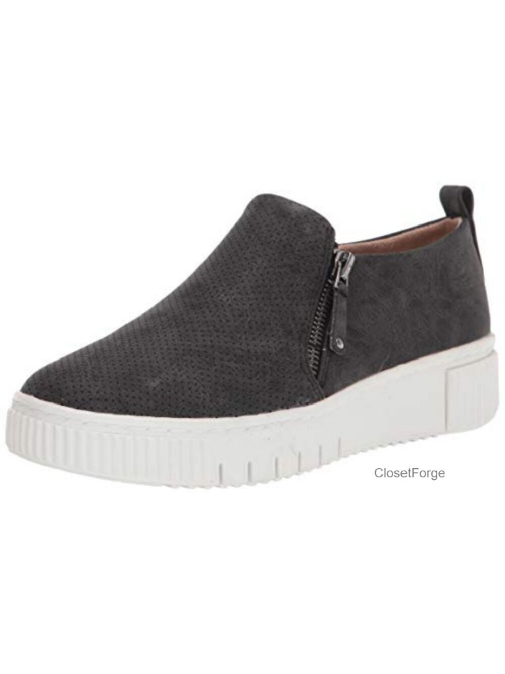 Soul Turner slip on sneaker with zipper, platform sole